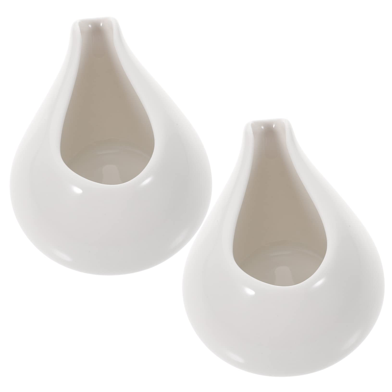 Ciieeo 2Pcs White Ceramic Gravy Boats Western Style Sauce Containers for Serving Sauces Dressings and Gravy Elegant Tableware for Home Restaurants and Special Occasions