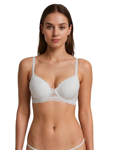 Image of Viola's Secret 6 Pack of Color Print T-Shirt Bras B Cup C Cup and D Cup