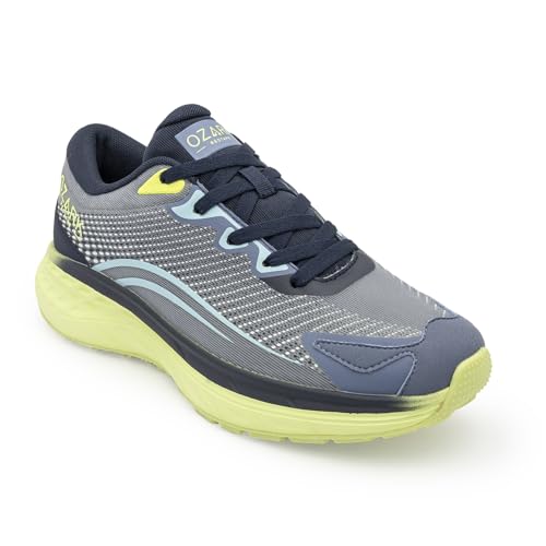 Image of Red Tape Ozark Green & Black Trekking Shoes for Men | High-Top Outdoor
