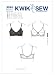 Kwik Sew K3594 Bra with Adjustable Shoulder Straps and Multiple Cup Sizes, Size AA-DDD