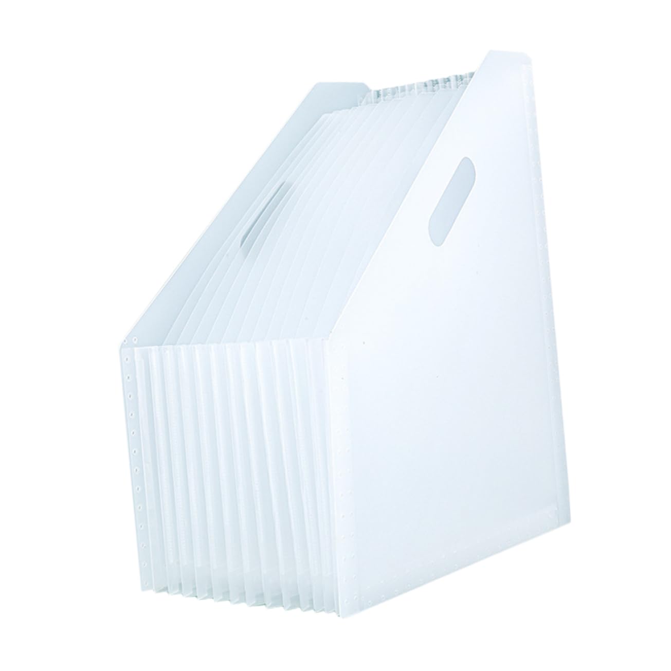 Angoily Multi Pocket Folder Stackable File Trays Large Capacity File Organizer