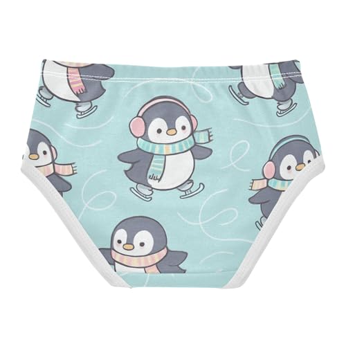 Penguins Girls' Panties Toddler Cotton Underwear for Kid in Sizes 2T,3T, 4T, 5T, 6Y and 8Y2