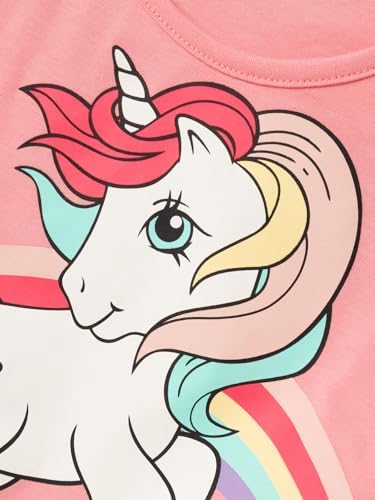 Name It Kız Bebek NMFMALLA MLP TOP CPLG Tişört, Murex Shell, 1 5-2 Yaşl EU - Görsel 2