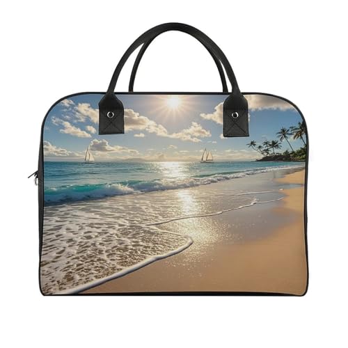 Maletín para portátil Hawaiian Summer con correa ajustable miniatura 3