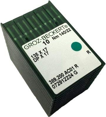 Groz-Beckert 135 X 17 #22 Pack of 100 Sewing Machine Needles