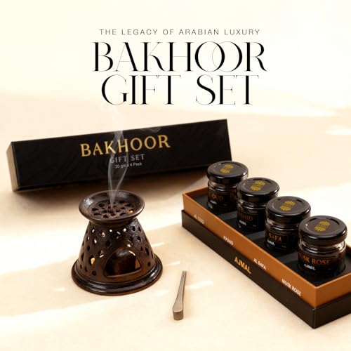 Ajmal Bakhoor Gift Set Pack of 4 · 80 g (320 g total) - Image 3
