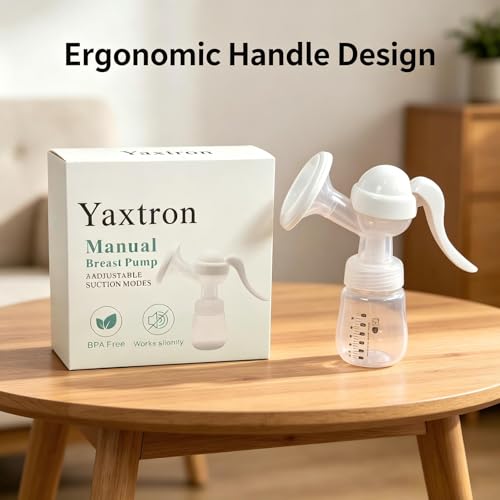 Extractor manual de leche para maternidad portátil miniatura 4