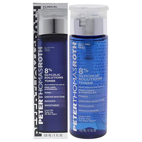 Peter Thomas Roth 8% Glycolic Solutions Toner Unisex, Negro (Black), 2 cm