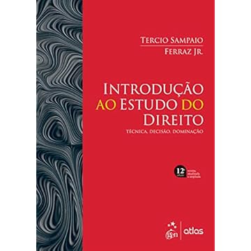 Capa do livro Introdução ao Estudo do Direito - Técnica, Decisão, Dominação