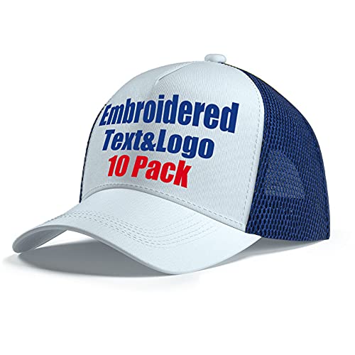 Cappello da Baseball Personalizzato,ad Asciugatura Rapida e Traspirante,con Testo Stampato o Foto Logo Personalizzata