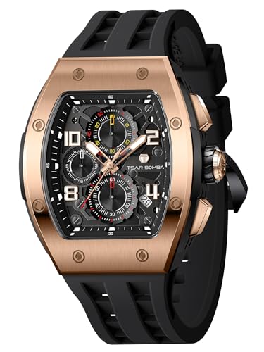 Image of TSAR BOMBA Mens Watch for Men Waterproof Men's Wrist Watches Gift for Men