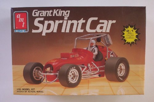 Maquette Grant King Sprint Car 1986 1/25, un chef-d'œuvre vintage 2 en 1