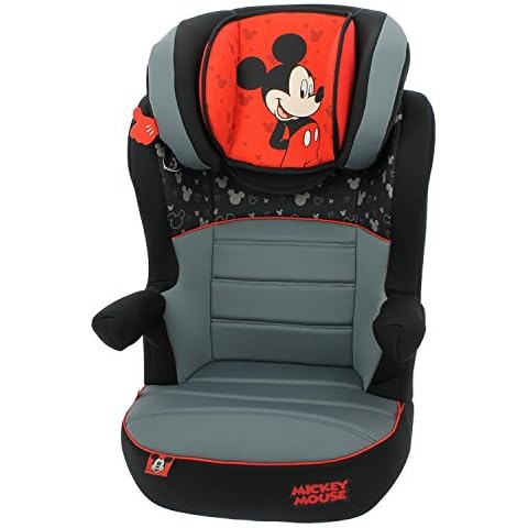 Highback Booster Car seat Disney - Group 2/3 (15-36kg) - Side Impact Protection - Made in France - 3 Stars TCS - Approved ECE R44/04 Cover