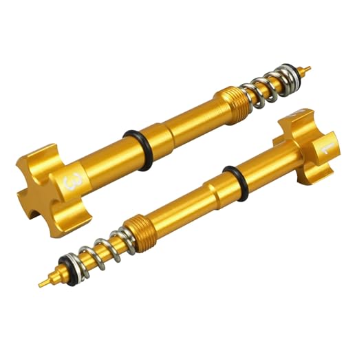 �L���u���^�[�L�b�g 2PCS �R�������L���u���^�[�����l�W KTM EXC XCF SXF SX XC XCW MXC ���}�n YZF WRF 250 450 �ɓK��(Gold)