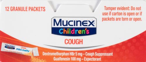 Mucinex 6382425612 Children'S Chest Congestion Expectorant And Cough Suppressant Mini-Melts thumb #17