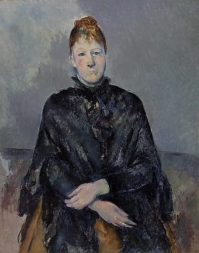 Toile murale abstraite Cézanne pour habiller un grand mur vide