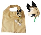 Vigorgift Foldable Shopping Bag, Dog