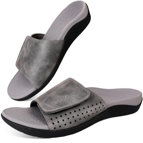 Soulagement de la douleur au pied grâce aux sandales orthopédiques ERGOfoot confortables