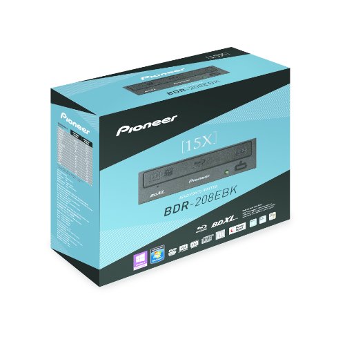 Preisvergleich Produktbild Pioneer BDR-208EBK interner Blu-ray 15x Brenner