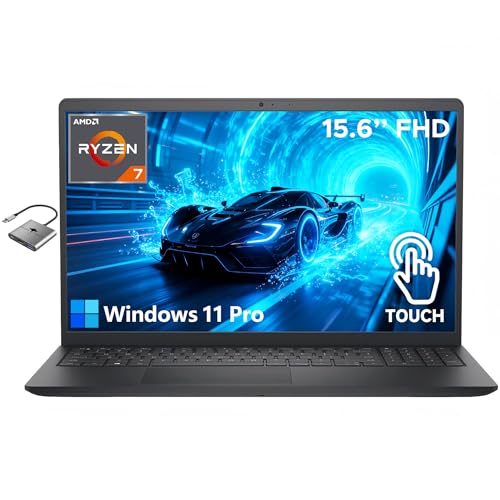 Dell Inspiron 15.6' FHD Touch Screen Business Laptop, 8-Core...