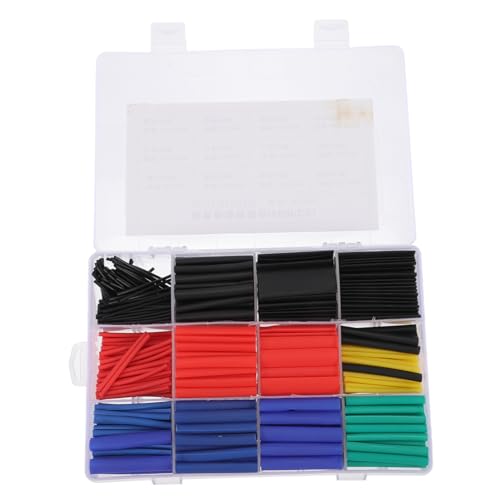 Mobestech 1 Conjunto De Kit De Tubulação Termo Retrátil Kit De Fio De Tubulação Termo Retrátil Indus