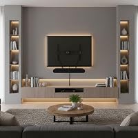 Maclean MC-975 Lautsprecher-Halterung, Soundbar-Halterung, VESA-TV-Halterung Kompatibel mit Sonos Ray-Lautsprecher – Ansicht 8