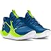 Under Armour Unisex Grade School Jet '23, (401) Photon Blue/High-Vis Yellow/White, 3.5, US