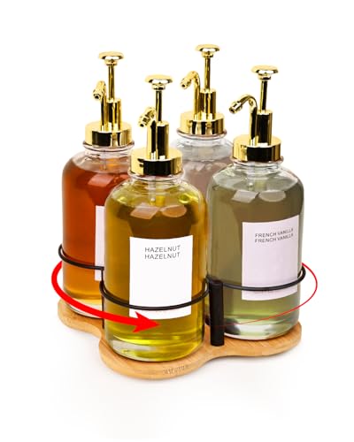 IntreLife Rotating Coffee Syrup Organizer