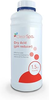 ClearSpa PH Minus & Alkalinity Decreaser 1.5kg for Hot Tub, Spa and Swimming Pool Treatment
