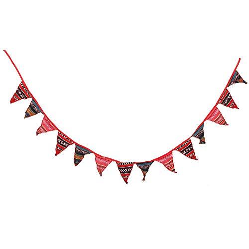 RiToEasysports 14 Bandiere Banner Decorazione Banner gagliardetto per Tenda da Campeggio, Festa di Compleanno, Decorazioni per finestre
