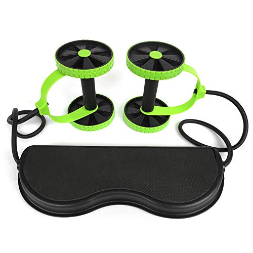 Honelife Multi Função Double AB Roller Wheel Dobrável AB Muscle Trainer Home Gym Fitness Wheel