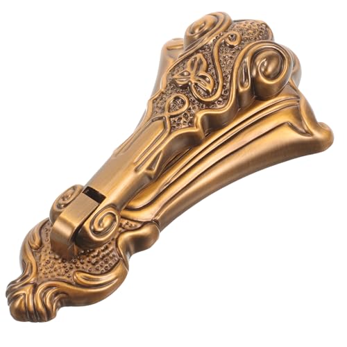 DOITOOL aldabas para puerta de entrada granero inalámbrico paso manijas de oro encima manos bar home doors portateis aldaba de puerta del hogar llamador de puerta de metal Aleación de zinc