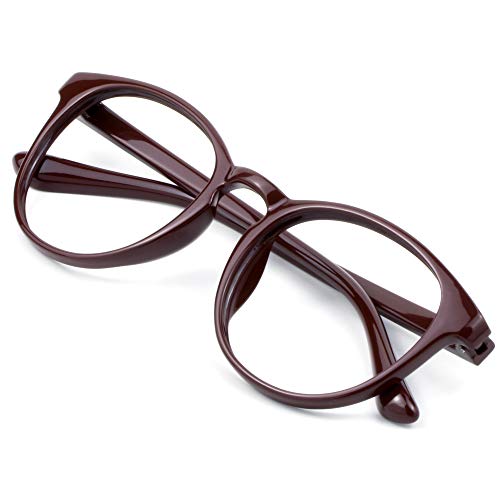 Image of VisionGlobal Blue Light Blocking Glasses, Lightweight Oval Frame, Computer Glasses for Gaming, Office, TV