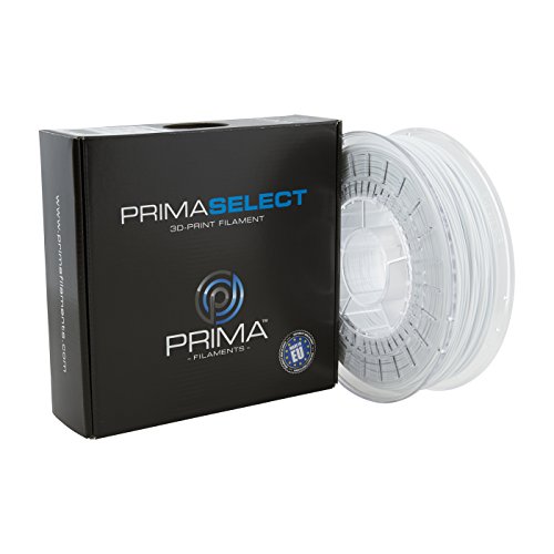 Prima Filaments PS-PETG-285-0750-SWH PrimaSelect PETG Filamento, 2,85 mm, 750 g, color blanco sólido