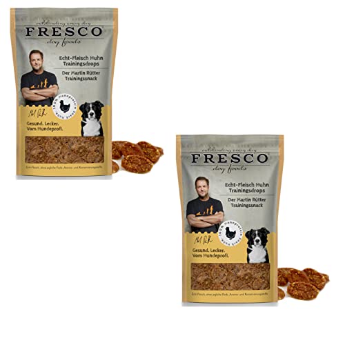FRESCO - Trainingsdrops Huhn - Doppelpack - 2 x 150g