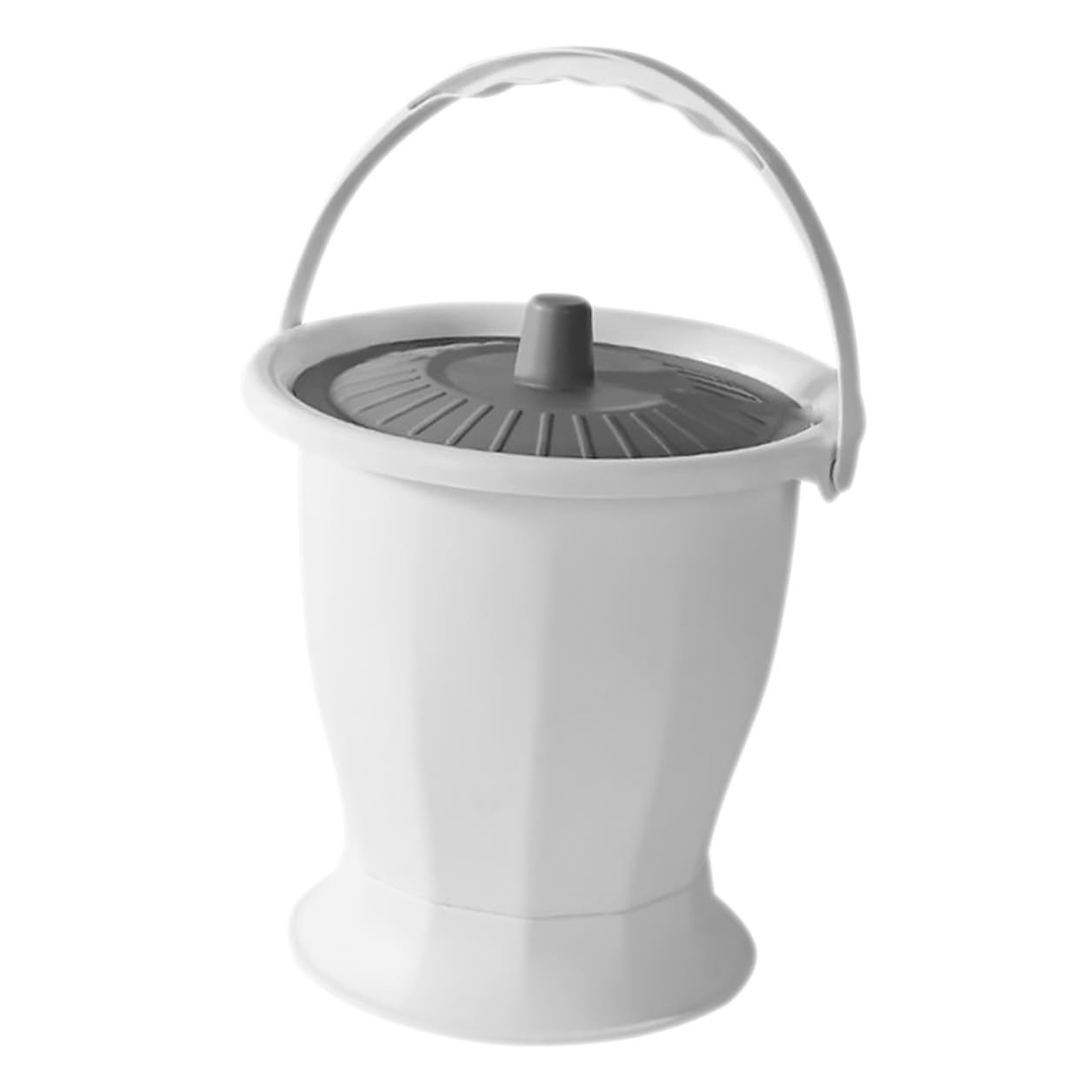 Pot de chambre portable adulte plastique robuste seau hygiénique couvercle toilettes maison
