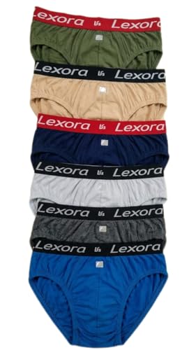 Image of LEXORA Brand Men's Brief Soft, Breathable, and Comfortable Men's Innerwear Designed for Everyday wear and All-Day Support