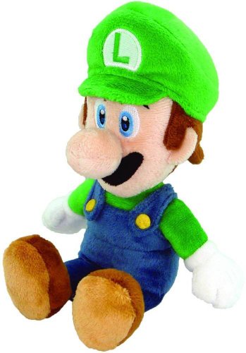 Nintendo Official Super Mario Luigi Plush, 20,3 cm...