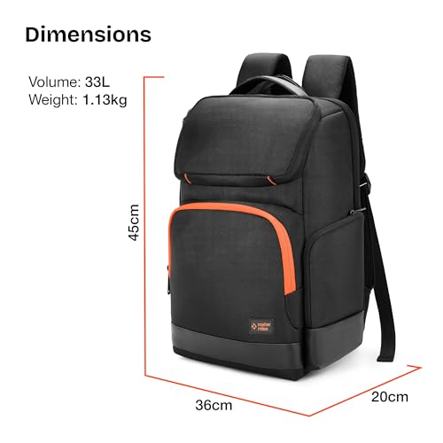 Image of Nasher Miles Backpack Fits 15.6 Inch Laptop, Premium Durable Bag| Multipurpose Laptop Backpack | Ideal for College, School, Office, Travel | Men, Women, Boys, Girls