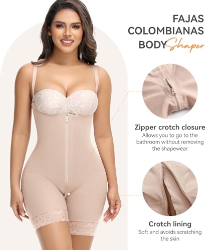 M MYODRESS fajas colombianas moldeadoras shapewear tummy control body shaper stage 2 compression garment4