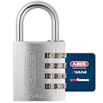 ABUS – ABUS Zahlenschloss 145/40 Silber - Kofferschloss, Spindschlo