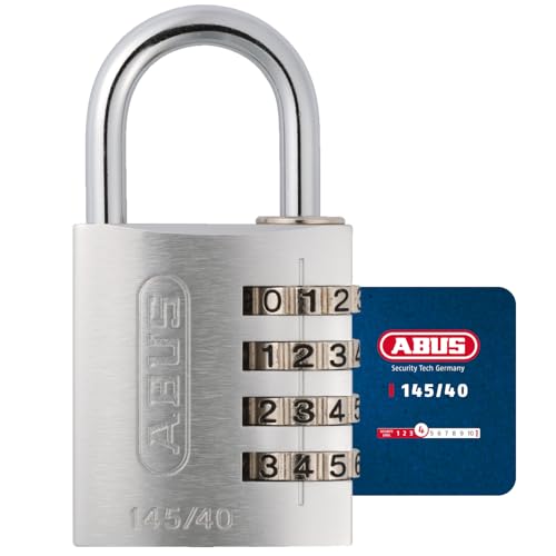 Abus 145/40 Cadenas à combinaison 40 mm Argent