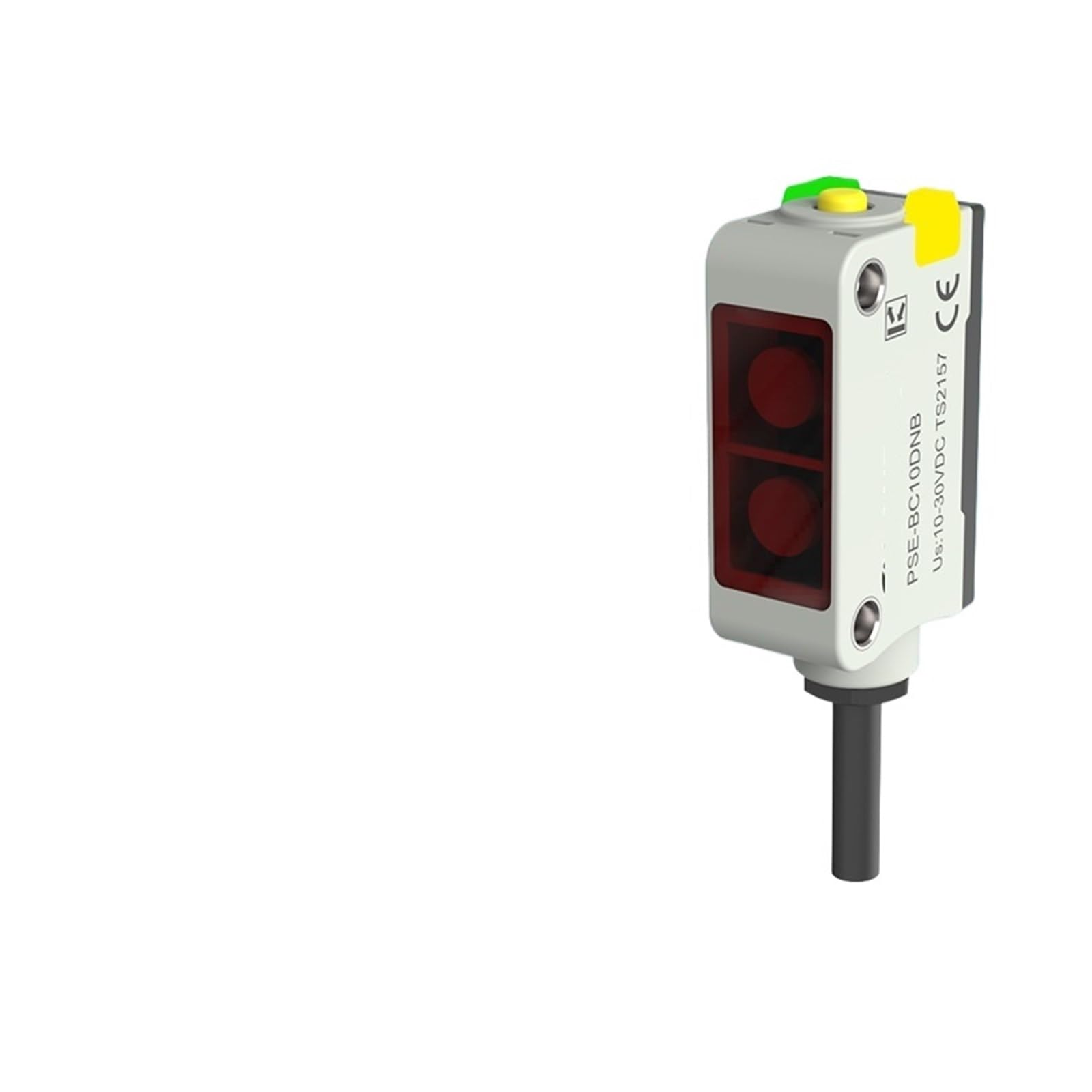 Sensor de Interruptor Fotoeléctrico PSE-BC30 luz roja 30cm 30V sensor fotoeléctrico de reflexión difusa cuadrado universal(Size:PSE-BC30DNBR)