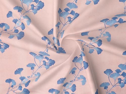 Image of RD TREND Presents Luxurious Glace Cotton Super Soft 210 TC 360 Elastic Fitted Bedsheets Single Bed Size (72 x 48 x 8 Inch) with 1 Pillow Cover Size (28 x18), Color- Pink, Floral