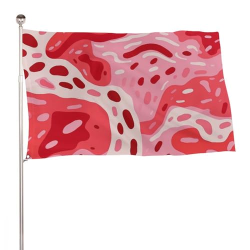 Grand drapeau pour cour de vacances et bannières de bienvenue en polyester