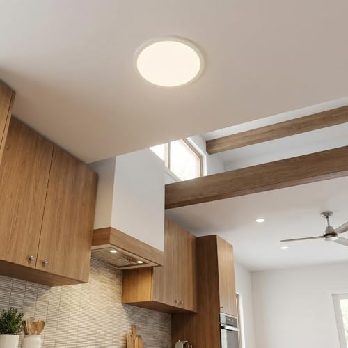 Masterled Pack x 2 Downlight LED 20W Corte Ajustable Ø50 205mm Empotrable Extraplano Redondo 23cm, IP20, Driver Incluido, Luz blanca (6000K), Eficiencia Clase A++   Garantía Europea 3 Años