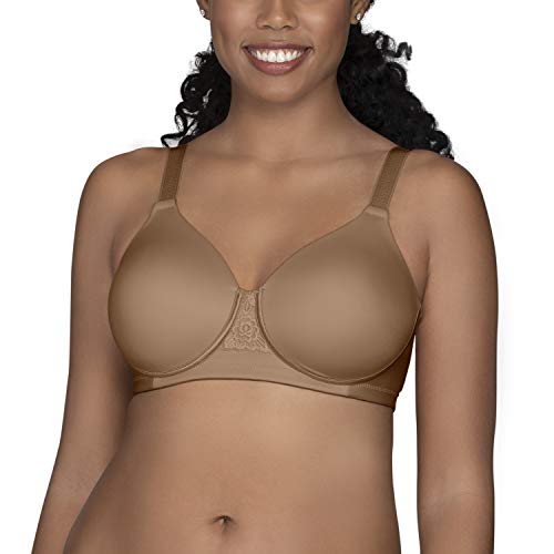 Vanity Fair Women's Beauty Back Full Figure Wirefree Bra 71380, Totally Tan, 44D
