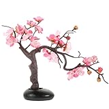 BETOOKY Pflaumenblüten Dekoration aus Kunststoff Sushi Teller Ornament Wiederverwendbare Künstliche Blumendeko für Restaurant und Zuhause
