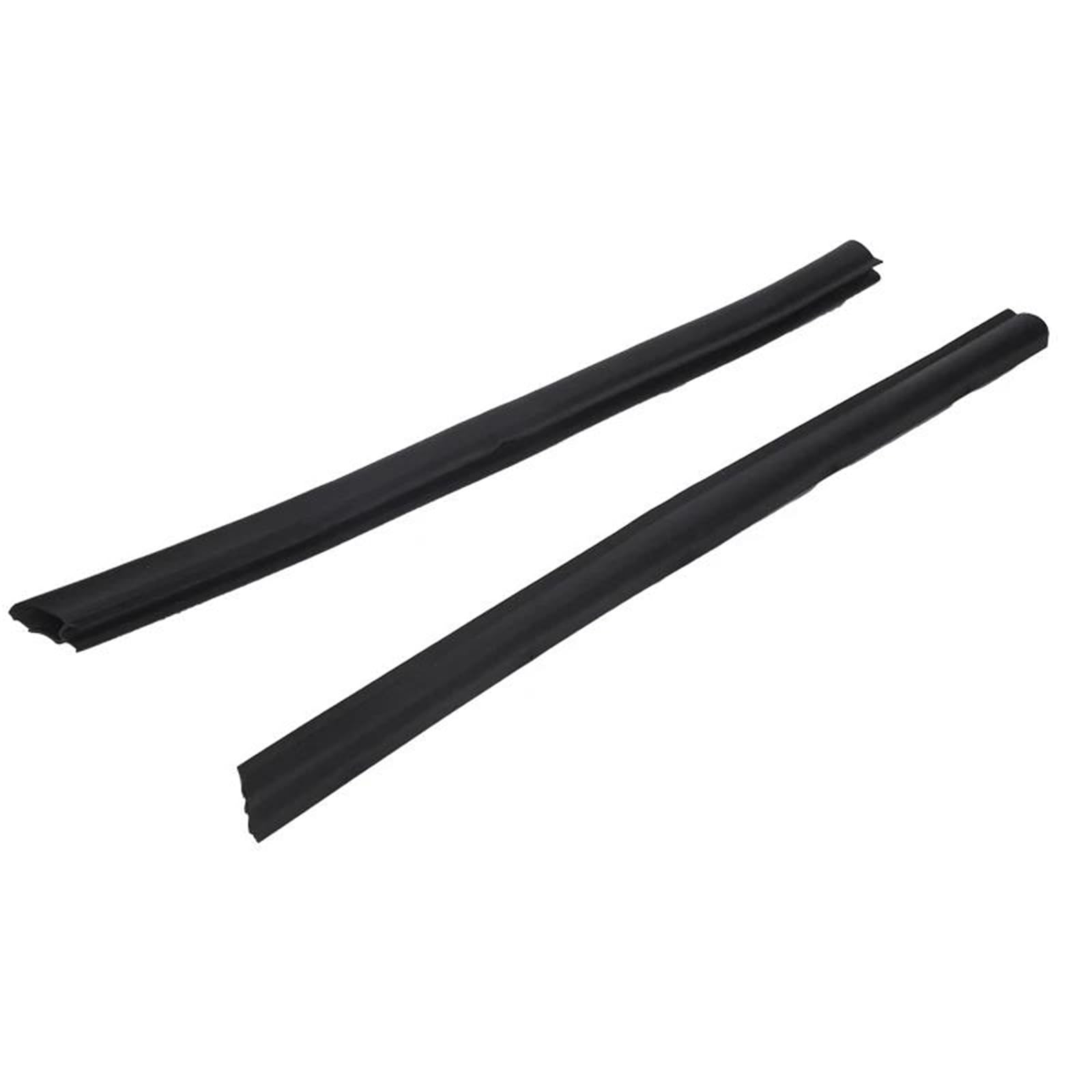 1Pair Car Window Rubber Seal For Vw For Transporter T5 T6 For Multivan For Caravelle Mk6 2003-2015 Front Door Seal Strips Weatherstrip Window Weatherstrip(1Pair)