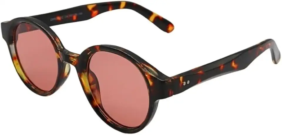 Oculos de Sol Redondo Original Premium Classico Em Alta UV400 Unisex Feminino Masculino - Modelo Harry - Cacife Brand